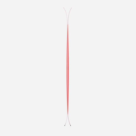 Side view of a pair of pink Black Crows Draco Freebird skis