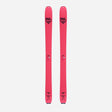 Top view of a pair of pink Black Crows Draco Freebird skis