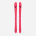 Top view of a pair of pink Black Crows Draco Freebird skis