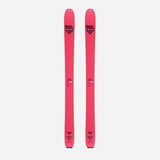 Top view of a pair of pink Black Crows Draco Freebird skis