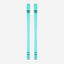 Top view of a pair of turquoise Black Crows Mentis Freebird skis