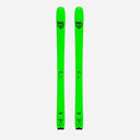 Top view of a pair of green Black Crows Navis Freebird skis