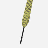 Tail detail of a black/yellow Black Crows touring skin