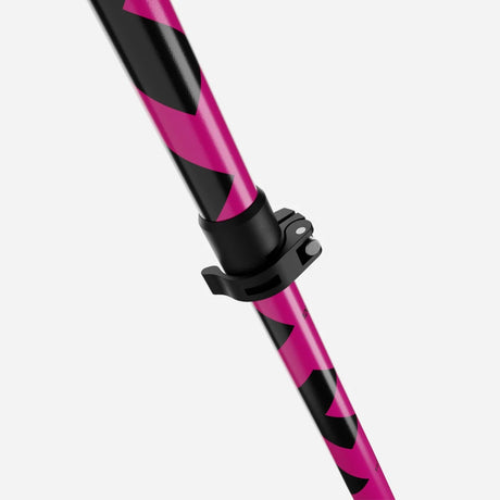 Adjustment detail of a pink Black Crows Sector ski pole