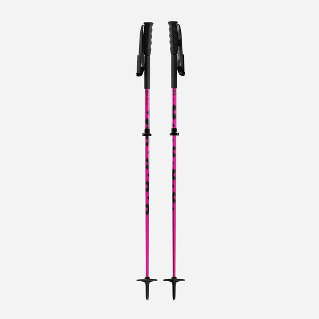 Pair of pink Black Crows Sector ski poles