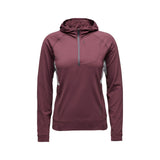 Women's Black Diamond Alpenglow Pro Hoody in Fig colour