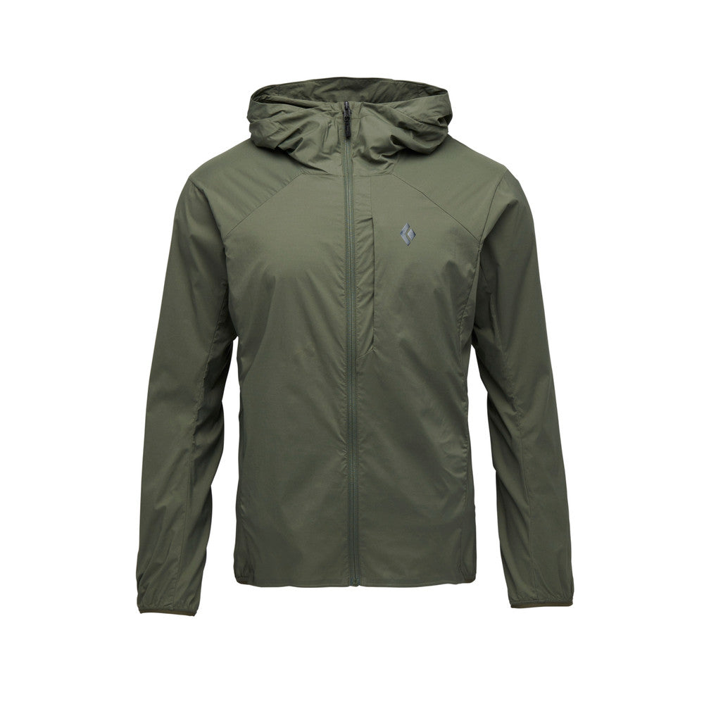 Men's Black Diamond Alpine Start Hoody in 'Tundra' (green) colour