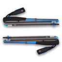 Collapsed packed view of Black Diamond Distance Carbon Z running poles