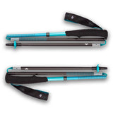 Collapsed compact view of women's Black Diamond Distance Carbon Z running poles