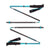 Collapsed view of women's Black Diamond Distance Carbon Z running poles