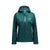 Women's Black Diamond Fineline Stretch rain shell in 'Deep Woods' (teal) colour