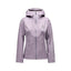Women's Black Diamond Fineline Stretch rain shell in dusty violet colour