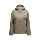 Women's Black Diamond Fineline Stretch Shell in 'Walnut' colour