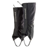 Pair of black Black Diamond Frontpoint gaiters