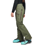 Black Diamond Recon LT Pants, Women's Tundra on Model Side