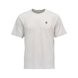 Men's Black Diamond SS Tech Tee in Alloy (white) colour