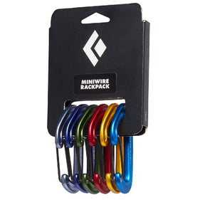 Black Diamond Miniwire carabiner rackpack (set of 6)