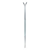 Side view of a pair of blue Blizzard Zero G 88 W backcountry touring skis