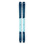 Top view of a pair of blue Blizzard Zero G 88 W backcountry touring skis