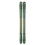 Top view of a pair of green Blizzard Zero G W backcountry touring skis