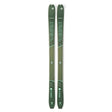 Top view of a pair of green Blizzard Zero G W backcountry touring skis