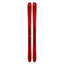 Top view of a pair of red Blizzard Zero G 96 backcountry touring skis