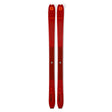 Top view of a pair of red Blizzard Zero G 96 backcountry touring skis