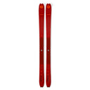 Top view of a pair of red Blizzard Zero G 96 backcountry touring skis
