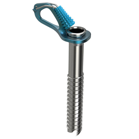 Blue Ice aero climbing screw w/ blue top