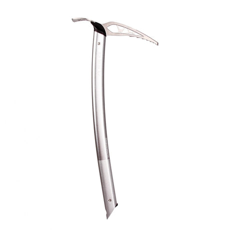 Silver ice axe, blue ice brand