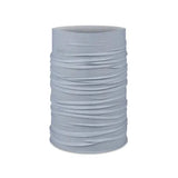 buff coolnet uv neckgaiter in dusted light grey colour