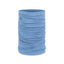 Buff Dryflx neck gaiter in solid washed blue colour