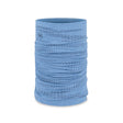 Buff Dryflx neck gaiter in solid washed blue colour