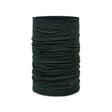 Buff Merino Lightweight neck gaiter in multistripes forest green colour