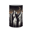Buff Original EcoStretch neck gaiter in hidden gem iron grey pattern