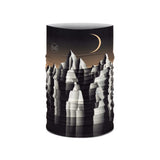 Buff Original EcoStretch neck gaiter in hidden gem iron grey pattern