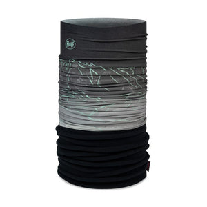 Buff Polar neck gaiter in 'unal grey' pattern