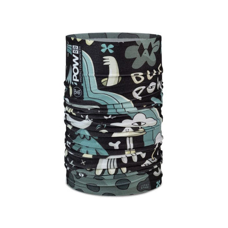 Buff ThermoNet neck gaiter in 'odna pow' pattern