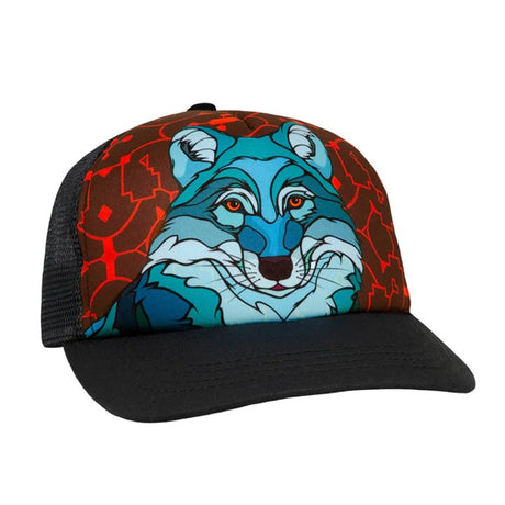 ChicaDee youth trucker hat, wolf design