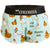 Women's ChicknLegs 1.5" split running shorts in swaggy chickens print
