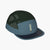 ciele ALZCap Carbon - Iconic VC running hat, 'lakaga' (green/blue) colour