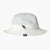 Back view of ciele BKTHat Standard Small running hat, 'trooper' (white) colour