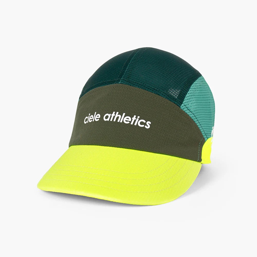 ciele athletics FSTCap SC Field Iconic SL running hat in seaweed/emerald colour