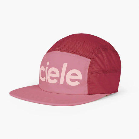 ciele athletics GOCap Comp Century running hat in deco rose/merlot colour