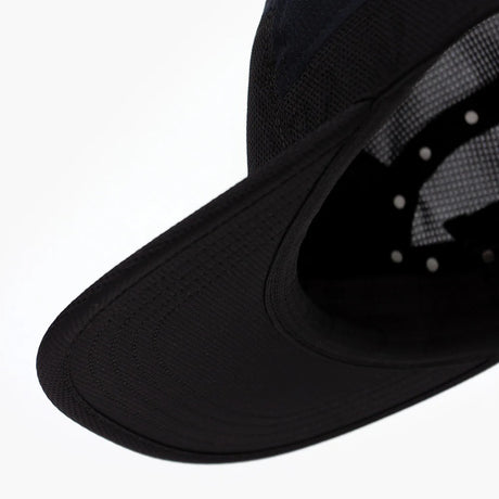 Underbill view of Ciele Athletics GOCap EQ running hat in Whitaker