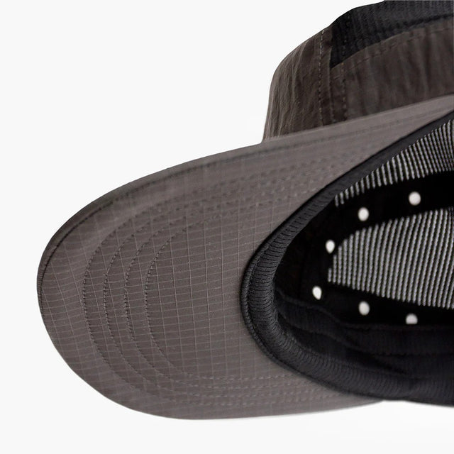 Under brim view of ciele GOCap Icon Circle C running hat in shadowcast colour