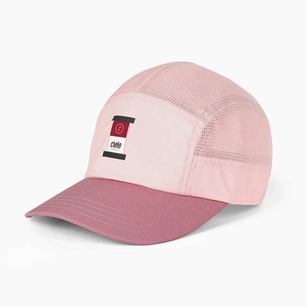 ciele athletics GOCap SC Comp C Cube running hat in peachskin colour
