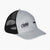 ciele TRKCap SC - Athletics/Bar running hat, 'channel' (grey/black) colour