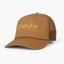 ciele athletics TRLCap SC Comp Onehundred running hat in Dark Ochre colour