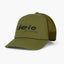 ciele TRLCap running cap in 'Terrain' (green) colour